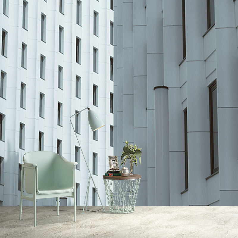 City Construction Mural Wallpaper Mildew Resistant Modern Living Room Decoration