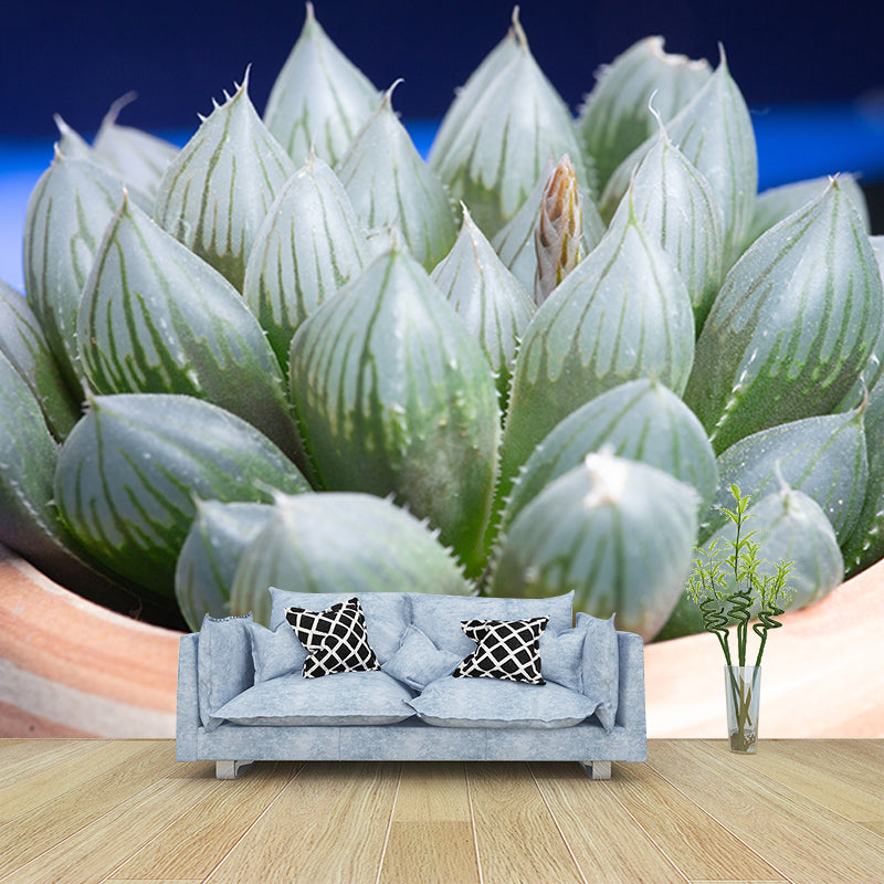 Houseplant Simple Mural for Living Room Bedroom Wall Decor, Made to Measure