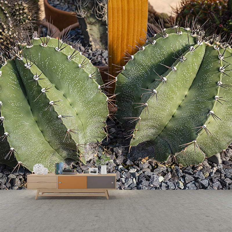 Houseplant Simple Mural for Living Room Bedroom Wall Decor, Made to Measure