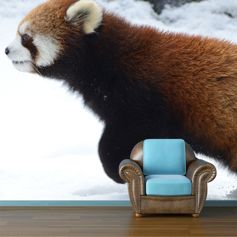 Bear Mural Full Size Contemporary Living Room Home Decor, Custom Size Available