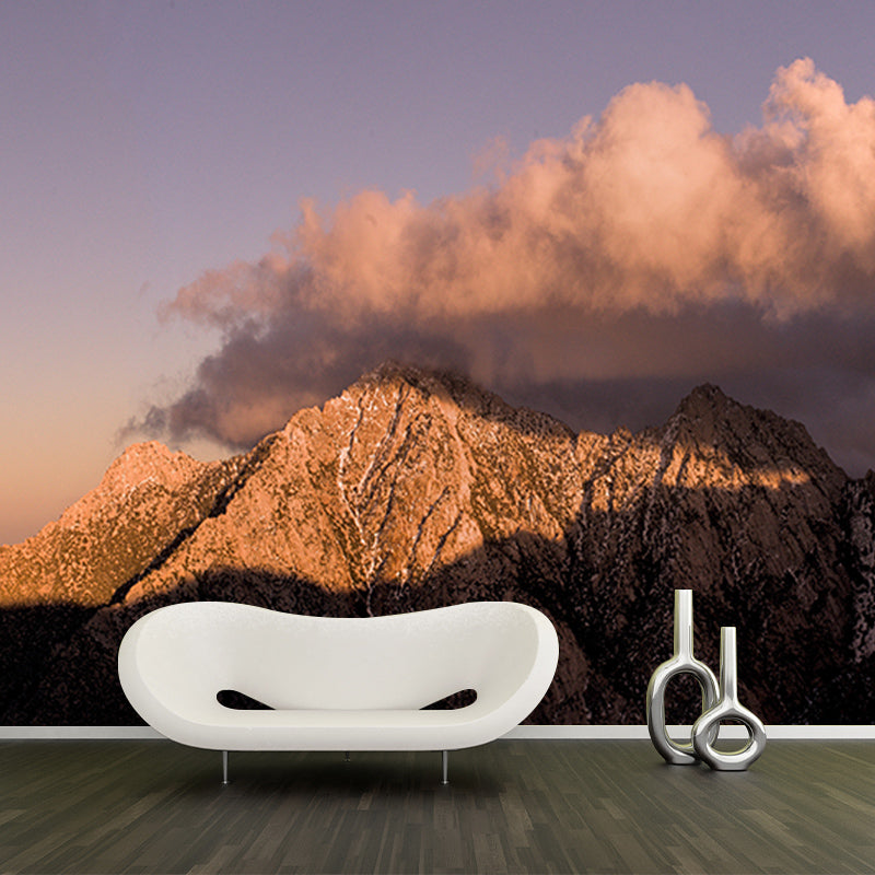 Mountain Mural Wallpaper Custom-Printed Wall Art for Dining Room Decoration
