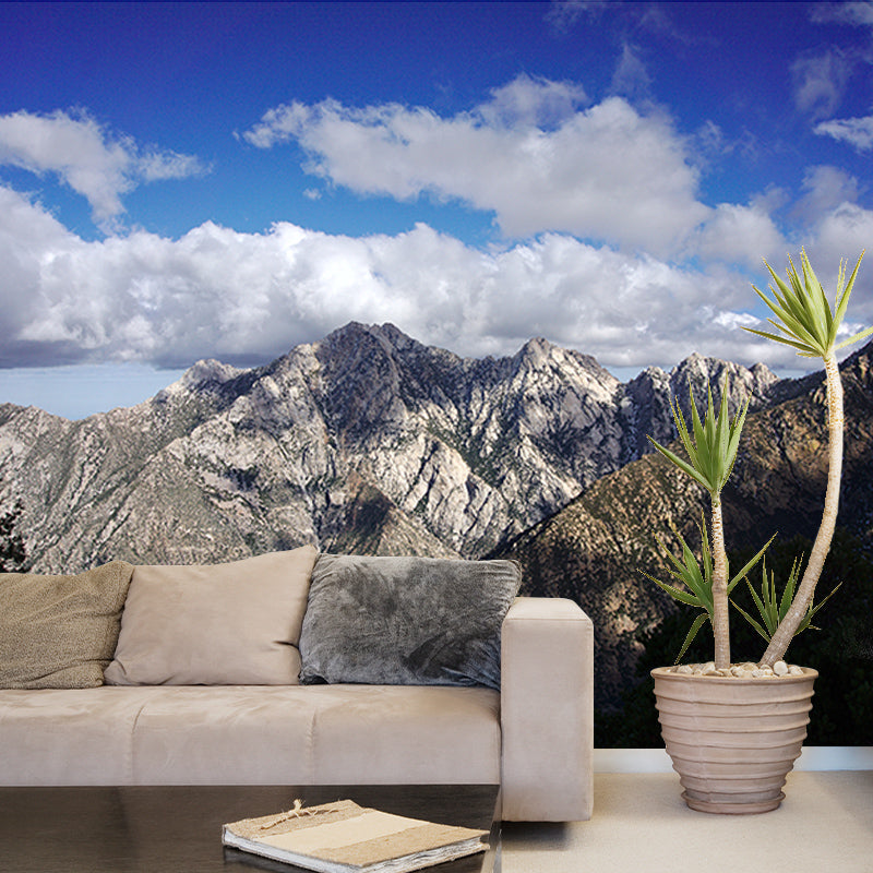 Mountain Mural Wallpaper Custom-Printed Wall Art for Dining Room Decoration