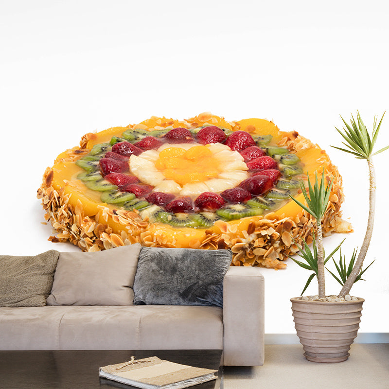 Minimalism Cake Dessert Mural Modern Style Wall Covering for Dessert Shop Baking Shop