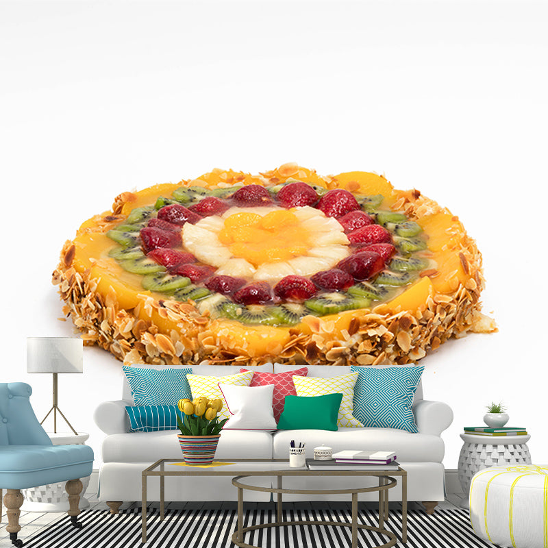 Minimalism Cake Dessert Mural Modern Style Wall Covering for Dessert Shop Baking Shop