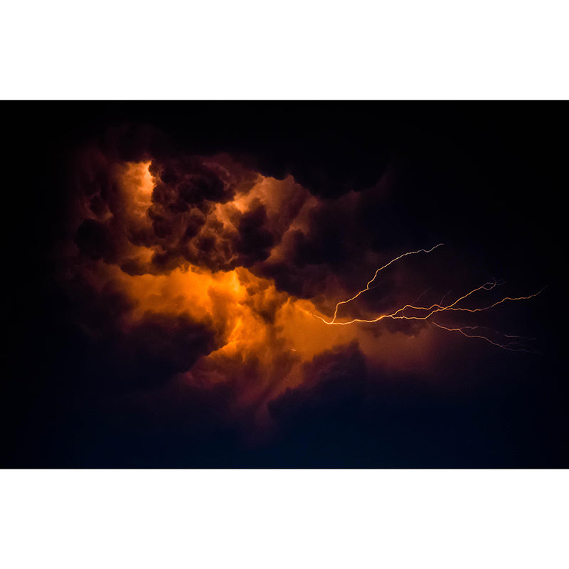 Beautiful Scenery Mural Sky Mildew Resistant for Kitchen Wall Decor