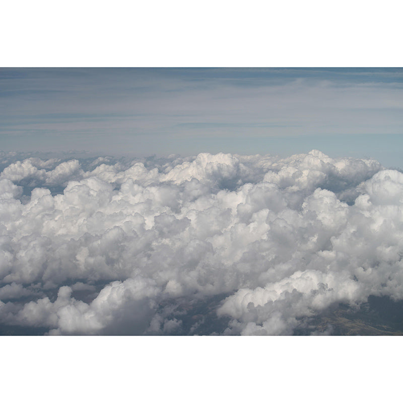 Customized Modern Sky Wall Mural Moisture Resistant Wall Covering for Sleeping Room