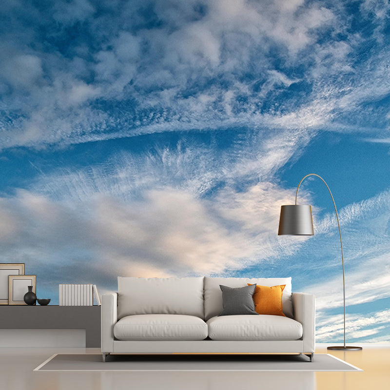 Contemporary Sky Scenery Mural Eco-friendly Home Decor for Dining Room