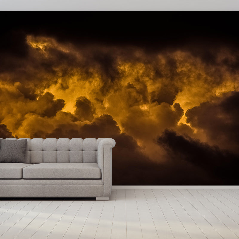 Customized Modern Sky Wall Mural Moisture Resistant Wall Art for Bedroom