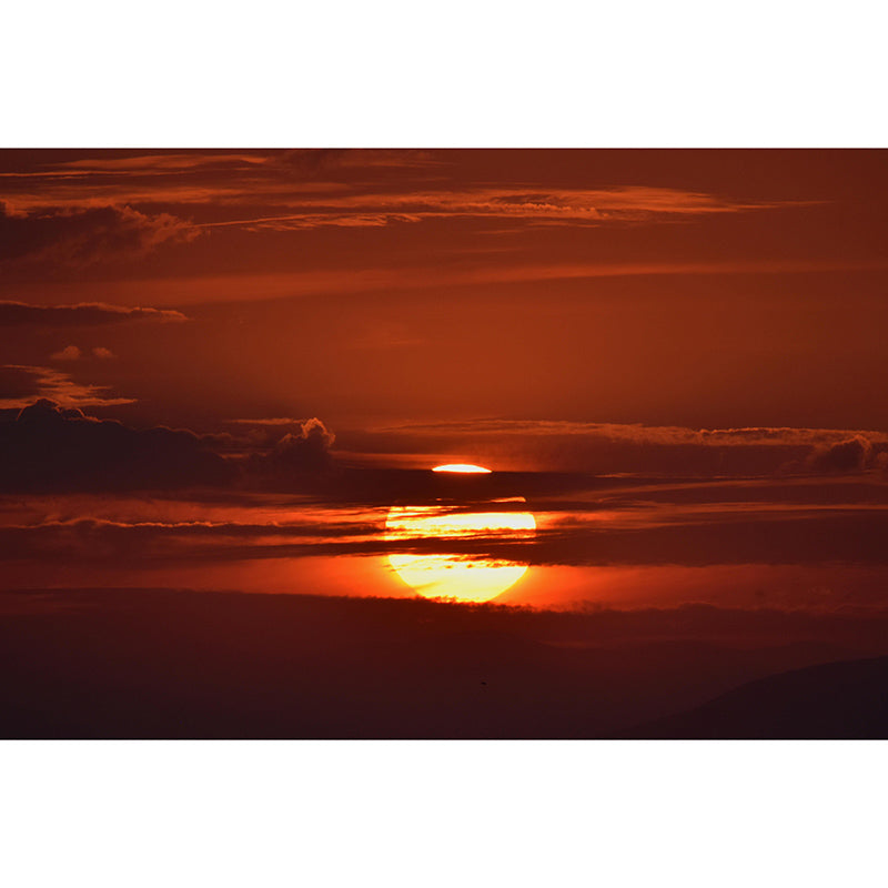 Contemporary Sky Scenery Mural Eco-friendly Home Decor for Sitting Room