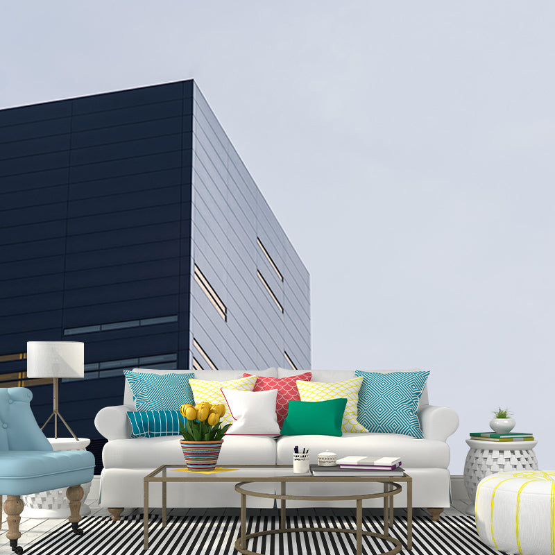 City Construction Mural Wallpaper Environmental Modern Wall Decor Decoration