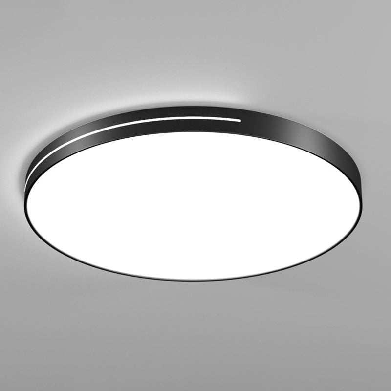 Modern Geometric LED Flush Mount Lamp Acrylic Ceiling Mount Light Fixture for Bedroom