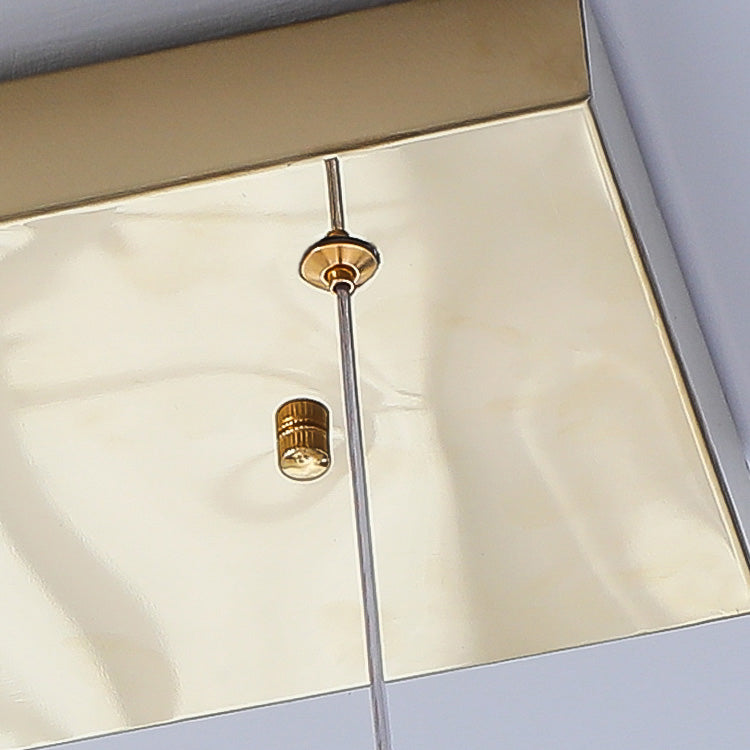 Moderne Kücheninselbeleuchtung linearer Kristall 2 leichte Kronleuchterleuchten