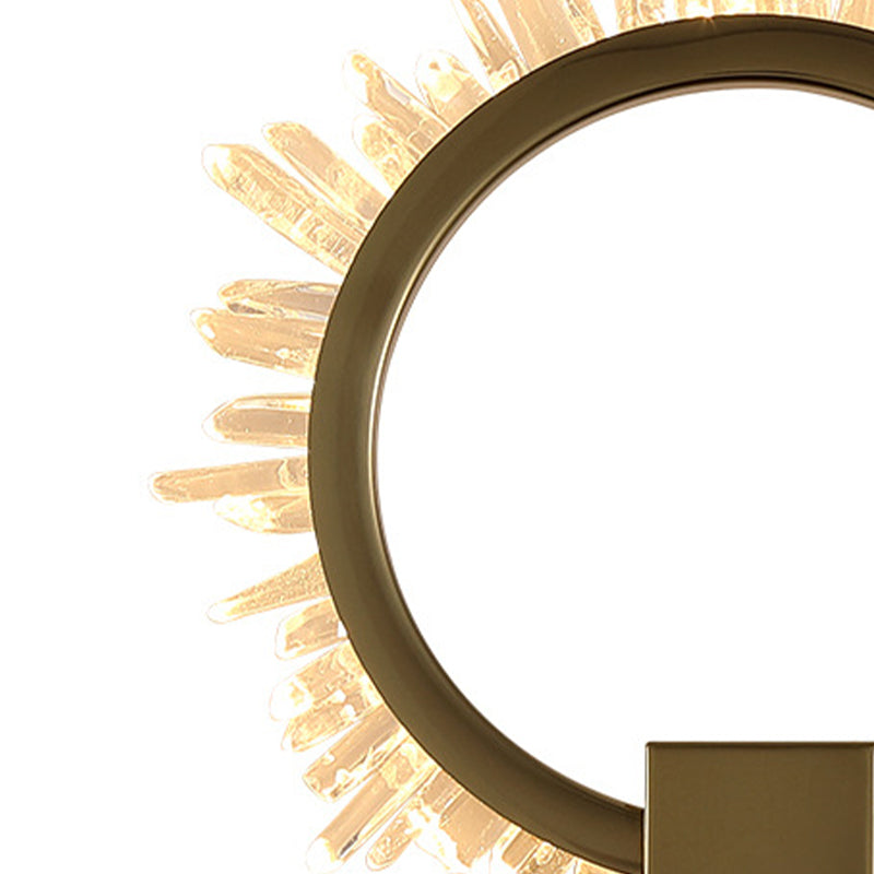 Runder Schatten 1-Licht Wandleuchte modern