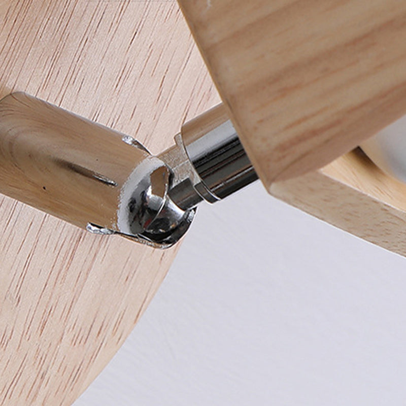 Einstellbare 1 leichte geometrische Wandbeleuchtung mit Holzwandleuchte moderne Holzwandleuchte