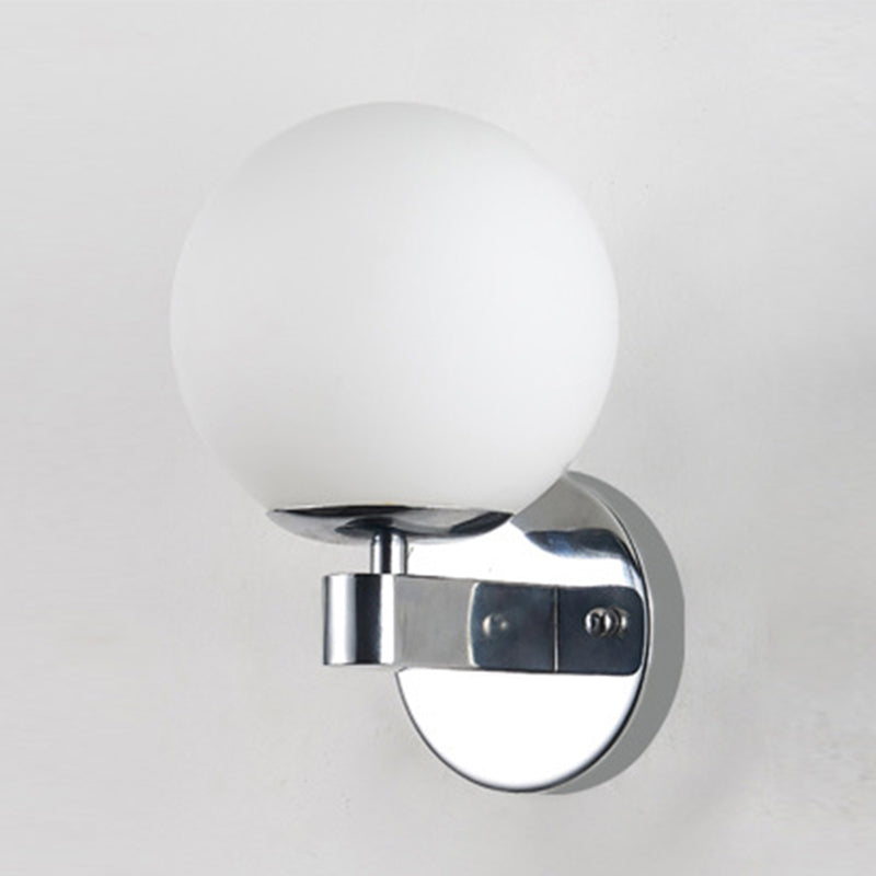 Glaskugel Wandleuchte moderne Stil 1 Lichtwandmontierte Leuchte