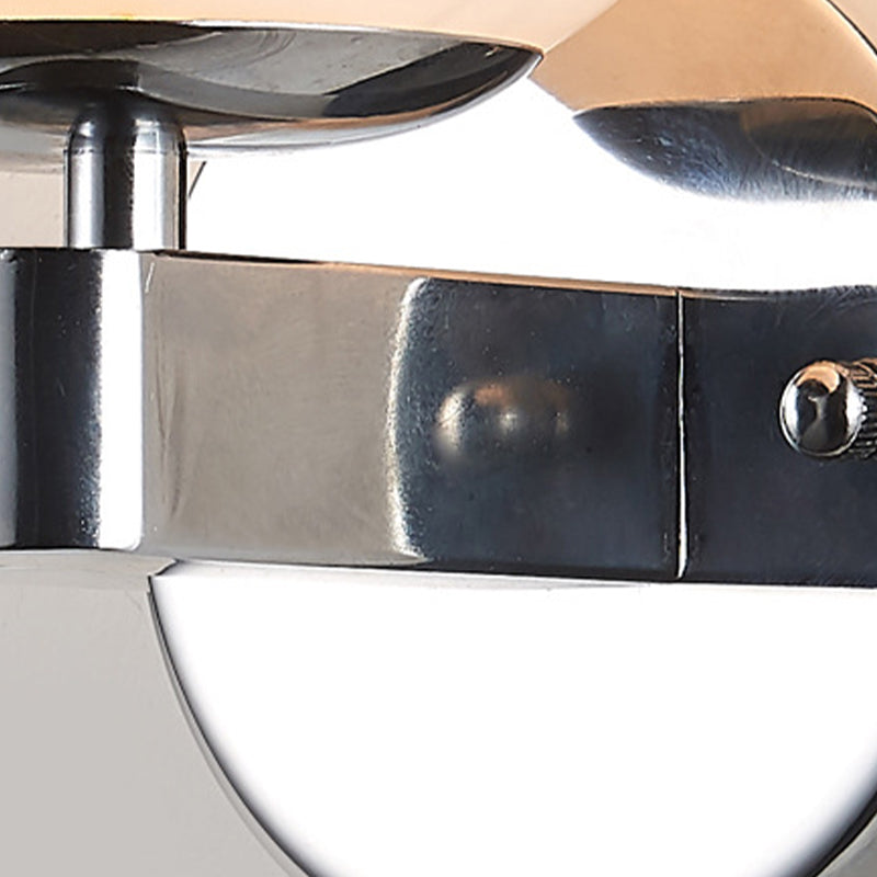 Glaskugel Wandleuchte moderne Stil 1 Lichtwandmontierte Leuchte