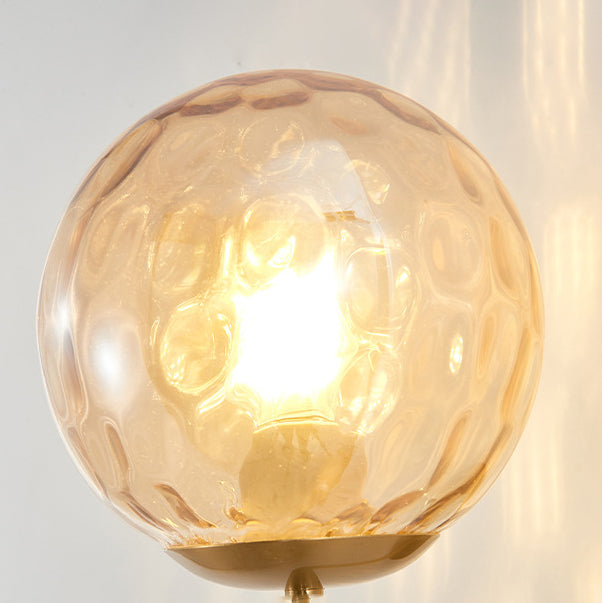 Kugelschatten 1-Licht Wandleuchte moderne Glas Wandmontage Leuchte Leuchte