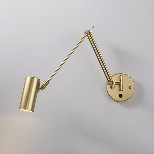 Einstellbare 1 leichte geometrische Wandbeleuchtung mit Metallwandleuchten im modernen Stil