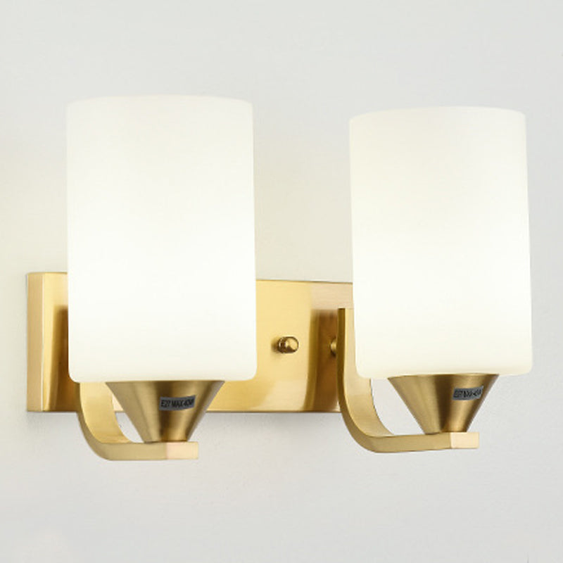 Geometrische mit Glas montierte Lampen zeitgenössischer Multi -Licht -Wandleuchte Leuchte