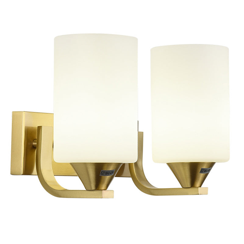 Geometrische mit Glas montierte Lampen zeitgenössischer Multi -Licht -Wandleuchte Leuchte