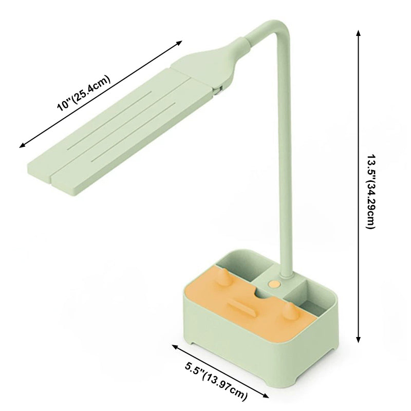 Lampade da comodino rettangolo Modern Plastica a 2 lampade da tavolo da notte leggera