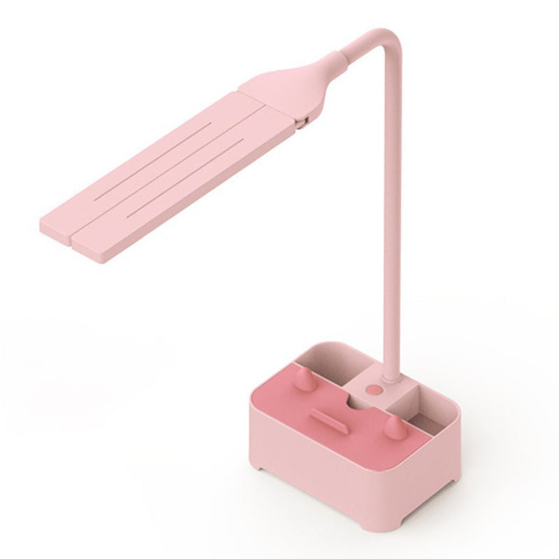 Lampade da comodino rettangolo Modern Plastica a 2 lampade da tavolo da notte leggera