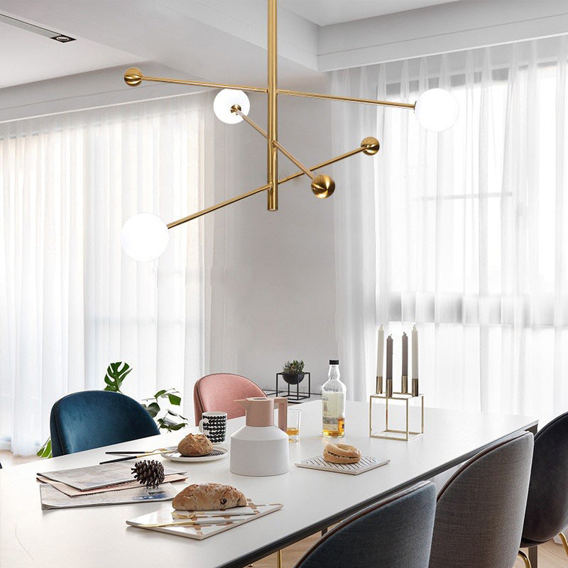 Witglas Sputnik Hanglampverlichting Warmtures Modern Suspension Light (lamp niet inbegrepen)