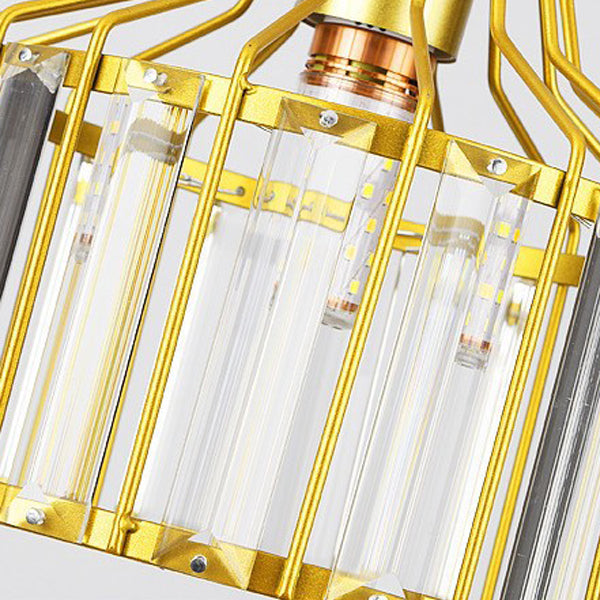 Moderne Style Bowl Shade Hängende leichte Kristalllampe für das Restaurant mit Kreation