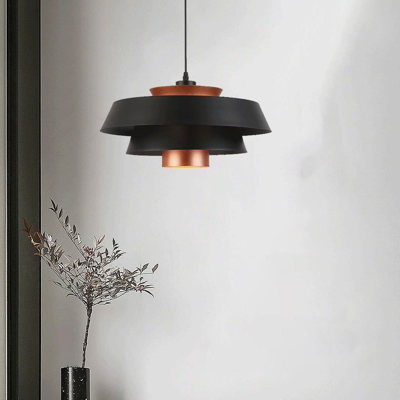 Unique Shade Hanging Lighting Modern Style Metal Lights Pendant Lamp For Kindergarten