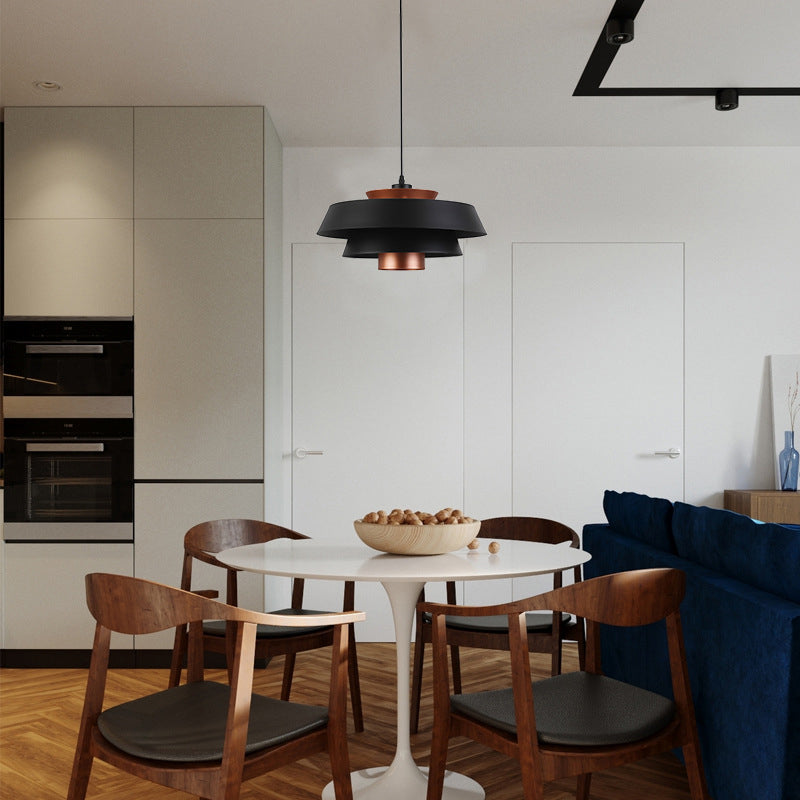 Unique Shade Hanging Lighting Modern Style Metal Lights Pendant Lamp For Kindergarten