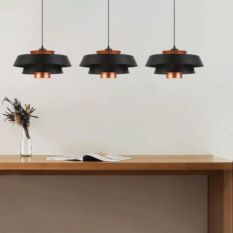 Unique Shade Hanging Lighting Modern Style Metal Lights Pendant Lamp For Kindergarten