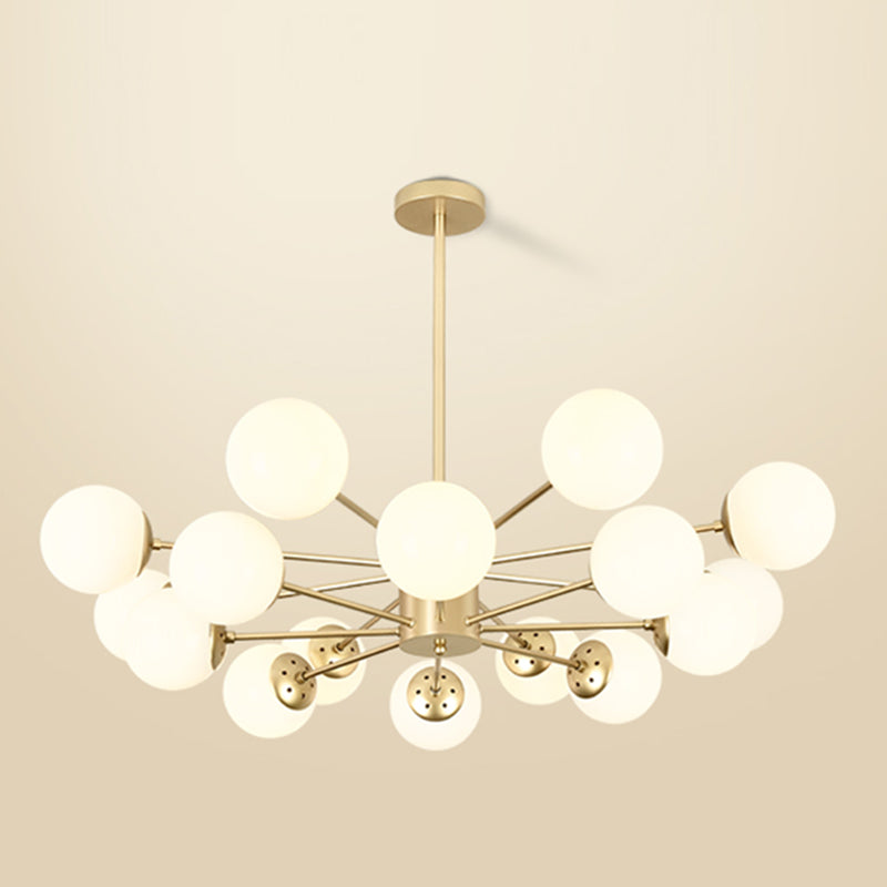 Moderne stijl ophanging hanglamp woonkamer hangend licht met glazen schaduw