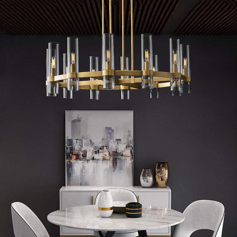 Traditionele stijl Suspensie Hanglamp metalen kroonluchter verlichtingsarmaturen