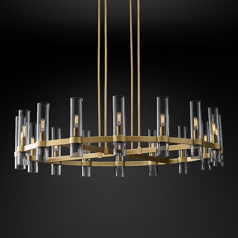 Traditionele stijl Suspensie Hanglamp metalen kroonluchter verlichtingsarmaturen