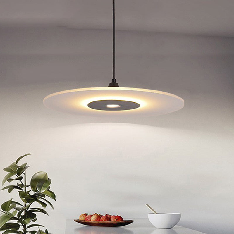 Acrylgericht Hängende Lampe moderner einfacher Anhänger für Wohnzimmer Esszimmer