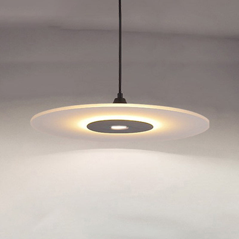 Acrylgericht Hängende Lampe moderner einfacher Anhänger für Wohnzimmer Esszimmer