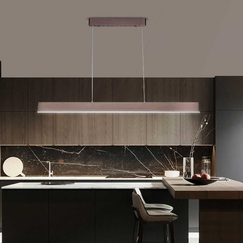 Einfachheit zeitgenössischer Insel Leicht LED -Beleuchtung für Salon Café Café