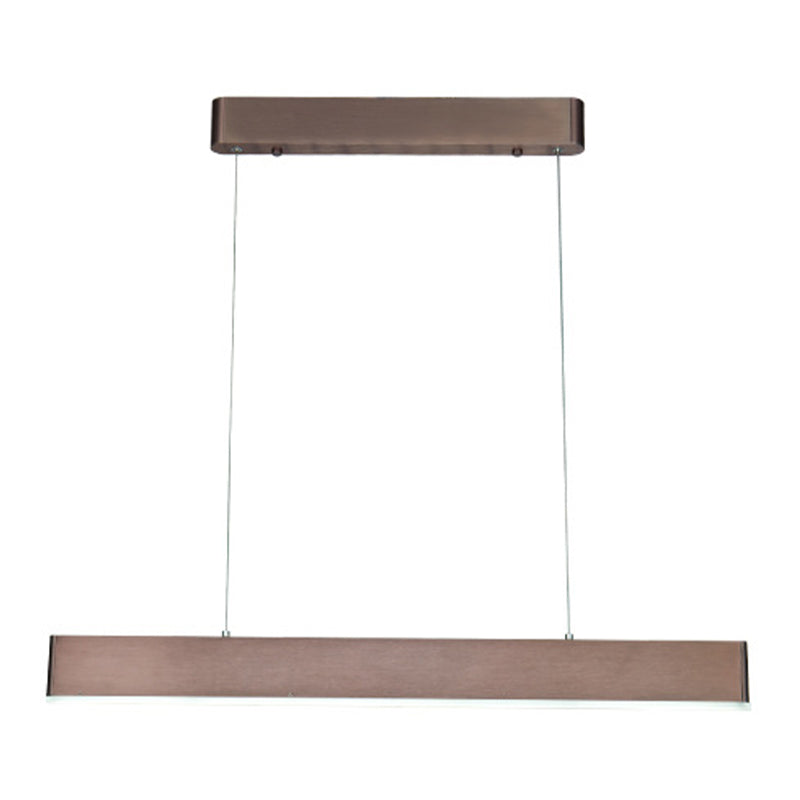 Simplicity Contemporary Island Light LED Lighting Fixture for Drawing Room Coffee Shop