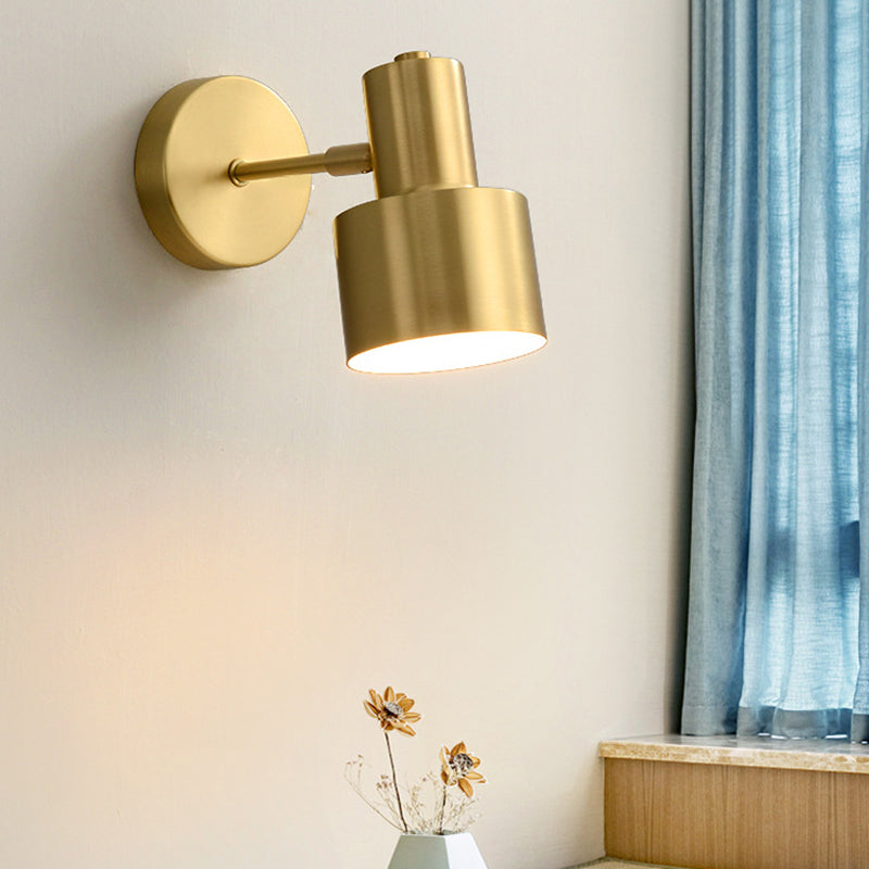Goldene postmoderne Wandleuchte eine Lampenwandleuchte für Schlafzimmer