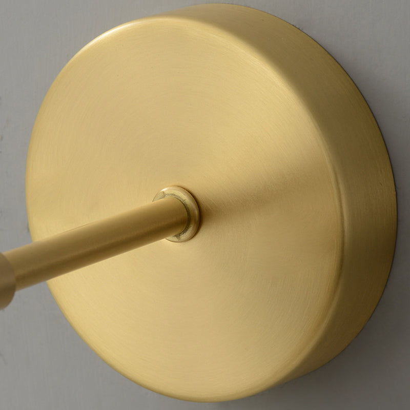 Goldene postmoderne Wandleuchte eine Lampenwandleuchte für Schlafzimmer