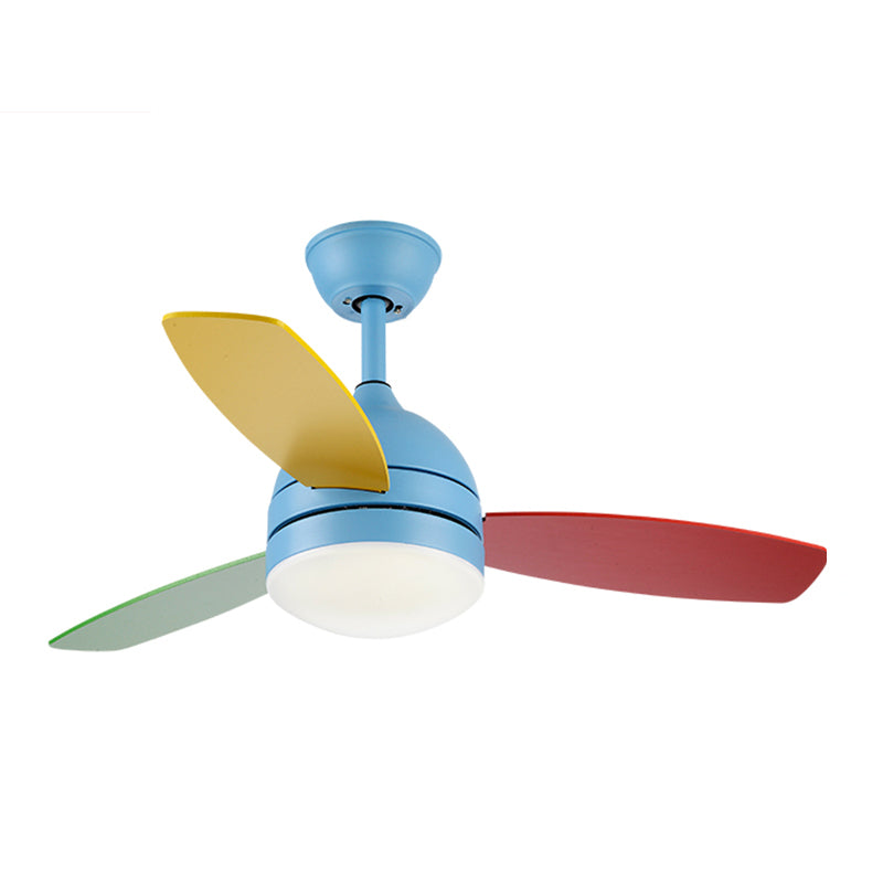 Lámpara de ventilador de techo de jardín de domos LED SEMI SEMI SEMPLIS
