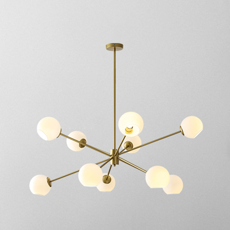 6/8/10 Lichten Kroonluchter Lamp Goud Simplicity Suspension Hanglamp