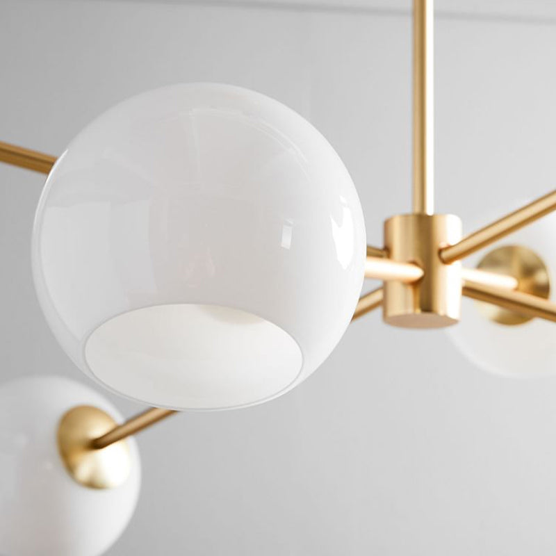 6/8/10 Lichten Kroonluchter Lamp Goud Simplicity Suspension Hanglamp