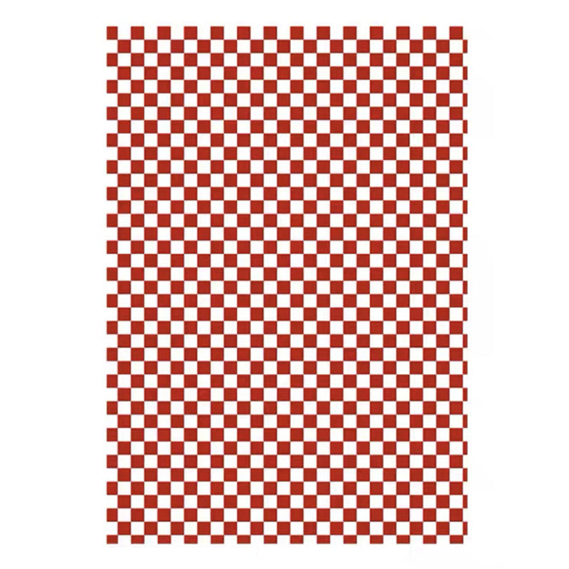 Hip Hop Home Decoration Rug Checkered Printed Carpet Polyester Non-Slip Backing Indoor Carpet