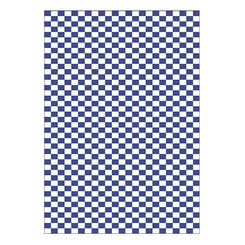 Hip Hop Home Decoration Rug Checkered Printed Carpet Polyester Non-Slip Backing Indoor Carpet