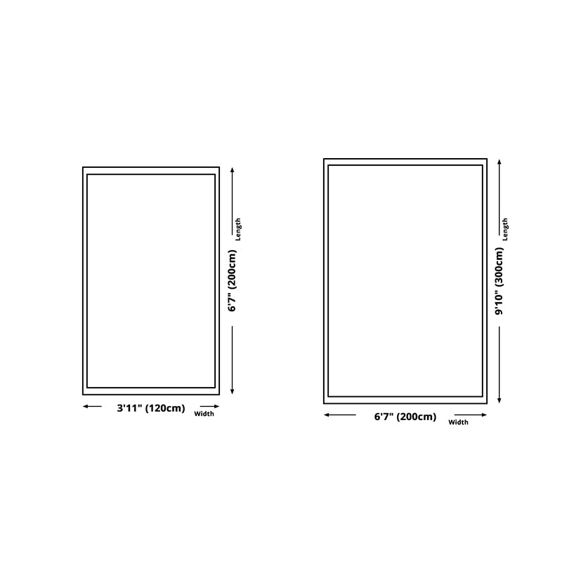 Modern Geometric Pattern Rug Grey Polyester Area Rug Stain Resistant Area Carpet for Home Decor