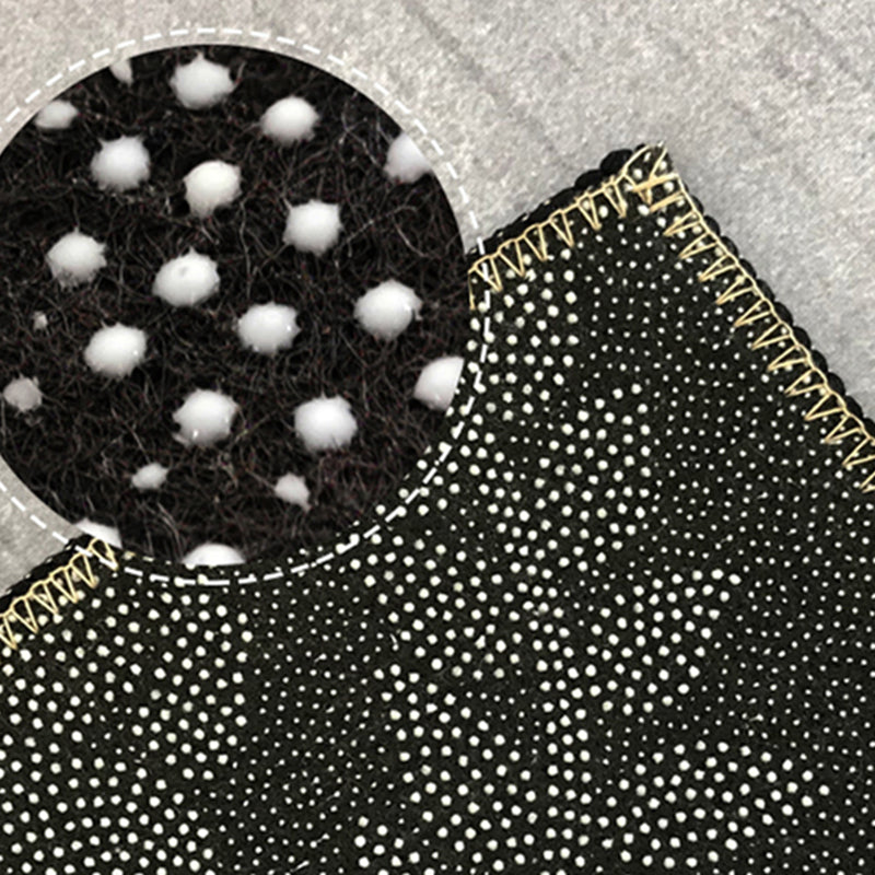 Light Grey Modern Rug Blending Graphic Industrial Rug Non-Slip Backing Rug for Home Decor