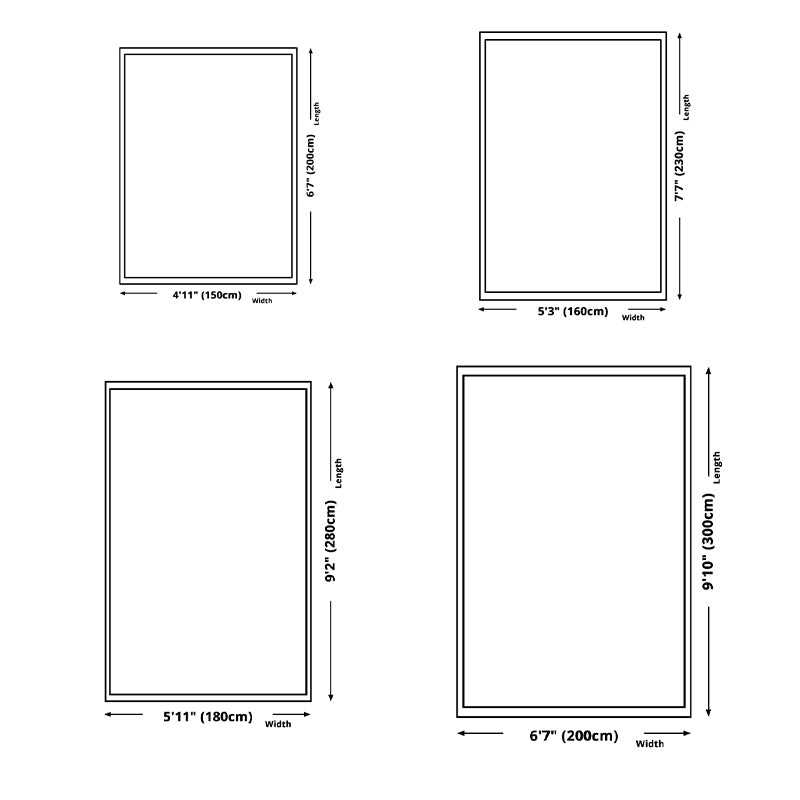 Light Grey Modern Rug Blending Graphic Industrial Rug Non-Slip Backing Rug for Home Decor