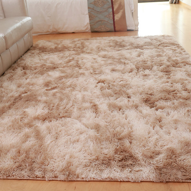 Einfachheit Home Dekoration Teppichkrawatte Shag Teppich Polyester Nicht rutschfest
