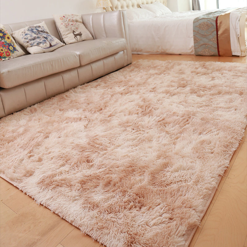 Einfachheit Home Dekoration Teppichkrawatte Shag Teppich Polyester Nicht rutschfest